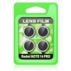 Redmi Note 14 Pro 5G Raze Metal Kamera Lens - Gümüş