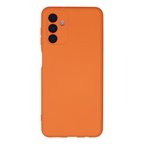 Galaxy A04S Kılıf Nano içi Kadife Silikon - Turuncu