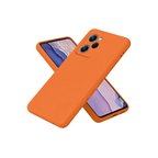 Poco X5 Pro 5G Nano içi Kadife Silikon - Turuncu