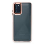 Galaxy A03S Kılıf Dora Kapak - Pudra