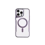 iPhone 14 Pro Max Kılıf Boyi Magsafe Silikon Kapak - Derin Mor