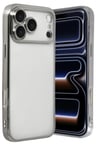 iPhone 17 Pro Razer Lensli Silikon - Gümüş