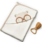 Kapüşonlu Battaniye 85X85 Cm. 8129 Ekru