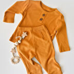 2li Takım Pantolon & Tişört 11500 Hardal