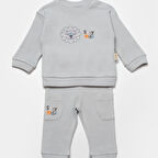 Sweatshirt & Pantolon Takım 1024 Gri