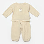 Sweatshirt & Pantolon Takım 7015 Taş