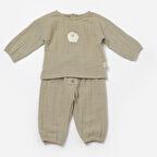 Sweatshirt & Pantolon Takım 7016 Yeşil