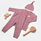 3'lü Fitilli Takım ( Pantolon-Tişört-Şapka ) 9000 Gül