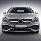 FOR MERCEDES  W176 2012-2015 A SERIES GRILLE DIAMOND-GREY