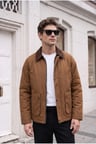 Brbr Model Viral Yaka Detaylı Ceket / Mont