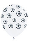 Baskılı Lateks Balon Futbol Desen 5 Adet
