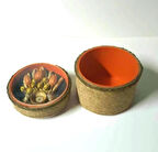 Çiçekli hediye kutusu, takı kutusu, saklama kutusu 