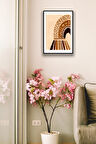 Şık Duvar Tabloları, Ev, Yatak Odası, Salon, Ofis Çerçeve Görünümlü Estetik Boho Mdf Duvar Dekoru
