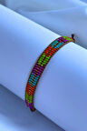 Renkli Miyuki El Yapımı Tasarım Kadın Bileklik