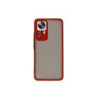 Mi 12T Pro Kılıf Montreal Silikon Kapak - Kırmızı