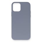 iPhone 12 Pro Max Kılıf Nano içi Kadife Silikon - Gri
