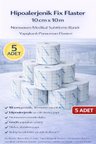 Hipoalerjenik Fix Flaster 10 cm x 10 m 5 Adet Nonwoven Medikal Sabitleme Bandı Yapışkanlı Pansuman F