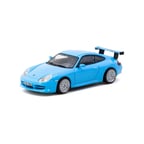 BUĞZ Tarmac Works 1/64 Porsche 911 GT3 (type 996) Light Blue
