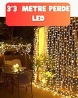 BUĞZ 300 LED Perde Işık – Sıcak Beyaz Dekoratif Aydınlatma
