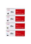 Canon CRG-054 / LBP-640c Orjinal Toner Takımı 