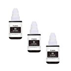 Canon GI-490 / G2400 Siyah Orjinal Mürekkep 3'LÜ Avantaj Paket 