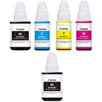 Canon GI-490 / G1400 Orjinal Mürekkep Takımı +1 Siyah Hediyeli 