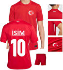 Bite Nose Türkiye Milli Takım Isme Özel Yazdırmalı Çocuk Halı Saha Forma