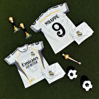 Real Madri’d Mbappe Al Üst Takım  2025/26 Sezon Futbol Çocuk Forması 2’li Set