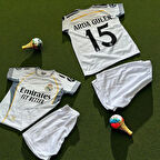 Arda. Güler Real. Madrid. 15 Numara Çocuk Futbol Forması Şortlu 2 Parça