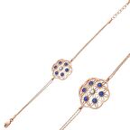 ​Gümüş Yaşam Çiçeği Bileklik 