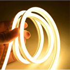 Artı Led 2 Metre 220 Volt Esnek Neon Hortum Şerit LED Işık Aydınlatma Tak Çalıştır Beyaz Işık