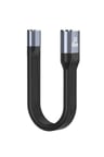 Type-C Dişi To USB Dişi 10 GBPS Kablo 100w Pd Hızlı Data Kablosu C-22 10 Cm