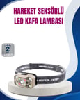 Hareket Sensorlu Led Far 45 Derece Ayarli Sarj Edilebilir