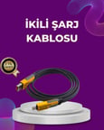 Dayanıklı 4’ü 1 Arada Çok Fonksiyonlu Hızlı Şarj Veri Kablosu