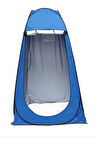 Otomatik Wc Portatif Giyinme Çadırı 120x120x190 Cm Mavi