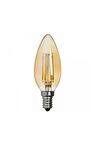 4watt 2700k E14 C35 Led Flamanlı Buji Rustik Ampul