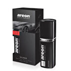 Areon Perfume 50 Ml Silver Oto Araç Parfümü (Siyah Şişe)