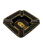 Lubinski Lion Porselen Puro Küllüğü Siyah/Gold 2li (5526AT)