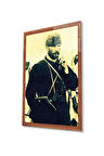 Atatürk Cam Tablo 4mm Dayanıklı Temperli Cam, Atatürk Glass Wall Art