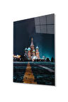 Moskova Cam Tablo 4mm Dayanıklı Temperli Cam, Moscow Glass Wall Decor