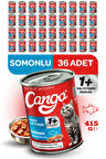 Cango Yetişkin Yaş Kedi Maması Somonlu 415Gr 36Lı