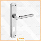 CAN KOL AYNALI NİKEL SATEN YALE KAPI KOLU