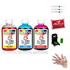 Canon MP280 için Eurink renkli kartuş 50ml x 3 dolum seti