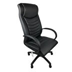 GOLDSİT CASANOVA YÖNETİCİ KOLTUĞU 000 P (Siyah Deri)