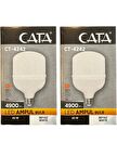 Cata CT-4242 45W 6400K (Beyaz Işık) E27 Duylu Led Torch Ampul (2 Adet)