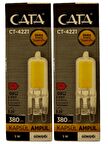 Cata CT-4221 5W 3200K (Günışığı) G9 Duylu Kapsül Ampul (2 Adet)