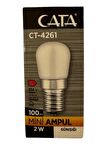 Cata CT-4261 2W 3200K (Günışığı) E14 Duylu Mini Led Ampul
