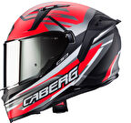 CABERG AVALON X KIRA MAT BLK-GREY-RED FLUO 