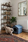 ComfyCloud Keten Kedi ve Köpek Yatağı