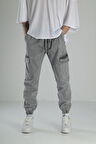 Premium Kalite Gri Jogger Pantolon